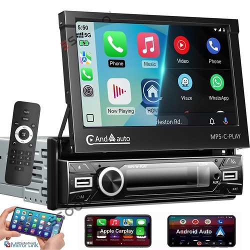 Single din apple carplay - din,