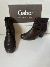 Gabor Leather Boots Size UK