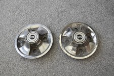 Triumph GT6 MK3 Centre Hub Caps x 2. Used for Refurb