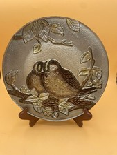 (308) Fused Art Glass Plate