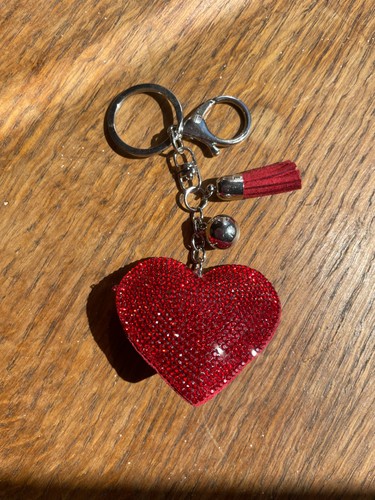 Heart shaped sparkly