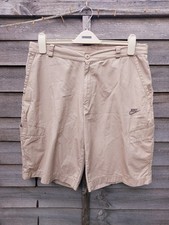 Nike Biege Golf Shorts UK Size