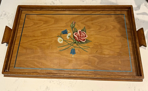 Wood vintage retro floral - wood, vintage/retro