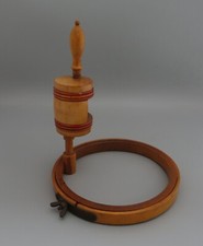 WOODEN BARREL CLAMP ADJUSTABLE EMBROIDERY HOOP FAUDELS PATENT MADE IN GERMANY