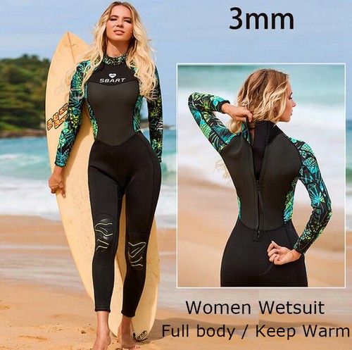 Women diving wetsuit 3mm - diving,