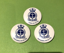 Voluntary Sea Cadet Corps Pin Badges X3 Job Lot 1980s