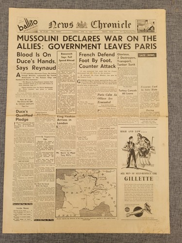 News chronicle ww2 - news,