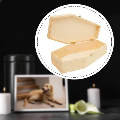 Wooden coffin box - wooden,