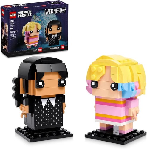 Lego wednesday brickheadz - wednesday,
