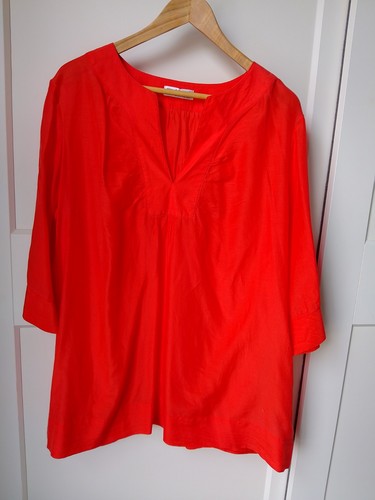 Autograph silk blend tunic - silk,