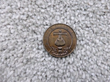 Burns St Mary 505 Scottish Masonic Penny Token