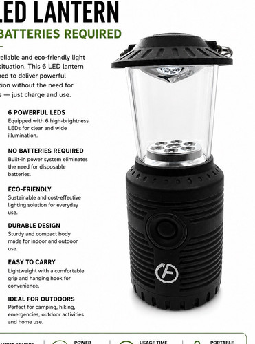 Led camping lantern - camping,