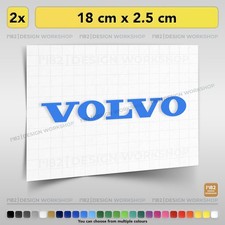 2x Volvo Stickers Vinyl Decal