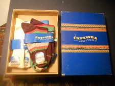 1950s Vintage CATAWBA HOSIERY Size 8 Childrens SOCKS footwear boys girls