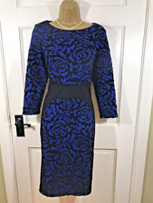 Libra Black & Blue Floral