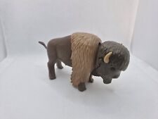 Geobra Playmobil Vintage 1988 Horned Bison Buffalo Wild Life Animal Western rare