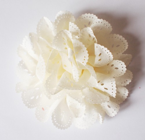 Large girl flower hair bow - flower,