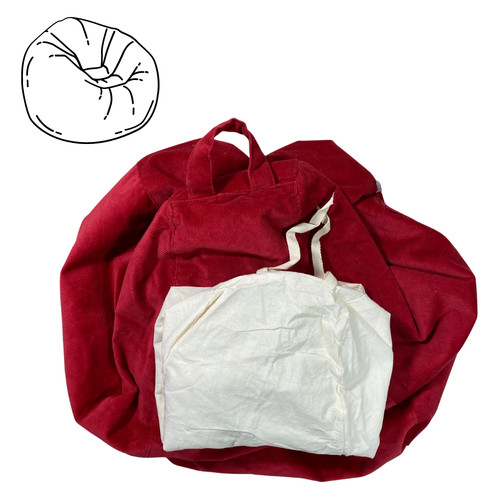 Bean bag outer - bag, and
