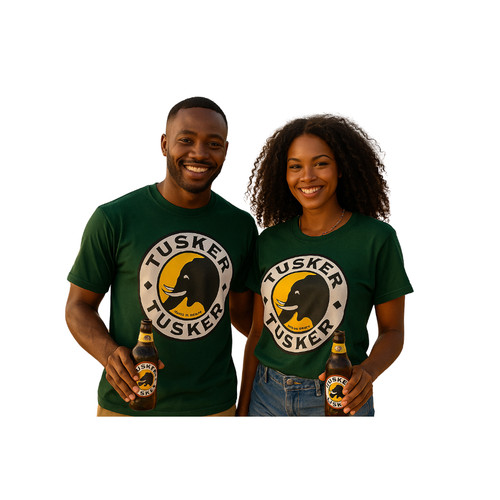 Cotton shirt tusker - cotton, beer