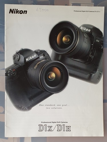 Nikon d1x d1h sales - nikon, brochure
