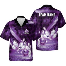 Custom Name Bowling Hawaiian