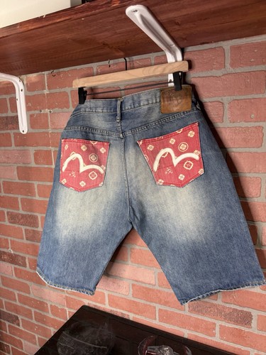 Vintage evisu denim jeans - denim,