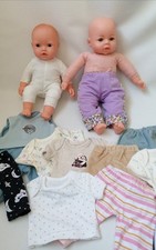 Two dolls bundle with clothes