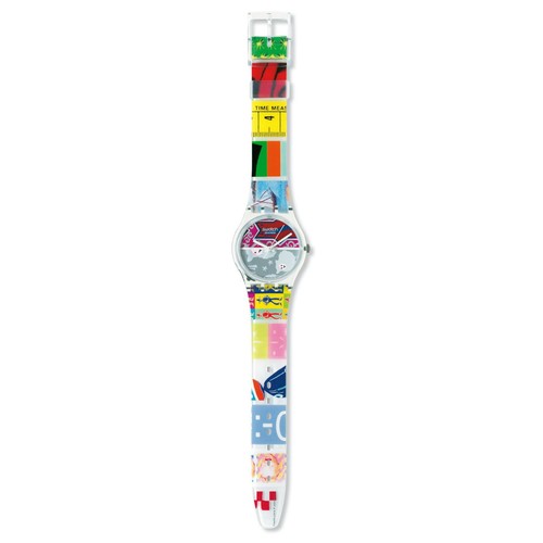 Lovely 2002 swatch club maxi - swatch,