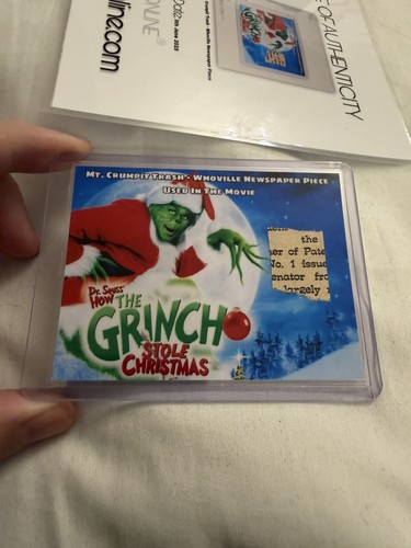 The grinch whoville newspaper - the,