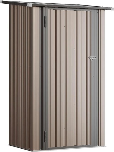 Outdoor metal storage - metal, shed