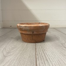 Vintage Terracotta Bulb Pot 15cm X 15cm X 8cm Br50