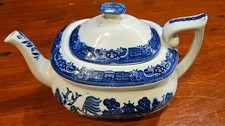 Old Willow Adderley Ware Teapot