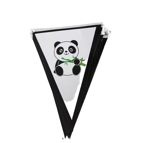 Panda banner zoo animal - panda,