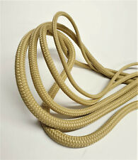 Beige Natural Looking Polyester Braid on Braid Marine Rope 6mm 8mm 10mm 12mm14mm