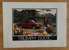 Triumph 1500 TC Saloon Brochure 1973