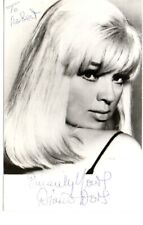Diana Dors Beautiful British Actress Steptoe & Son Signed 5x3 Photo Autographed