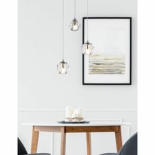 CHROME CHANDELIER CRYSTAL
