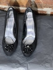 MONSOON BLACK FAUX SUEDE