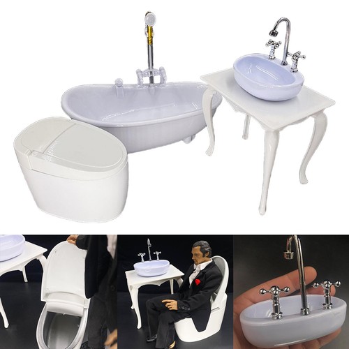 Doll house bathroom - doll,