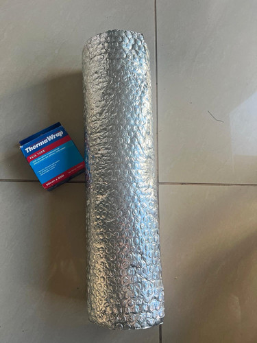 Thermawrap silver aluminium - silver,