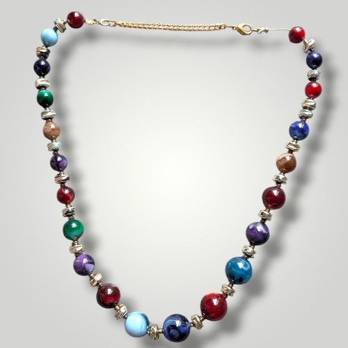 Vintage multi colour slag - multi,
