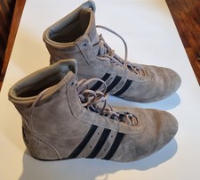 ADIDAS TAEKWONDO BOOTS SIZE UK 6 - USED Mink Suede