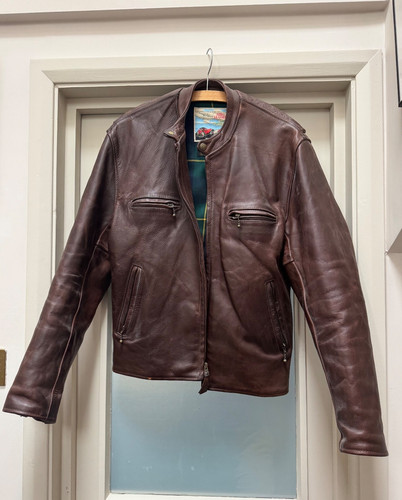Aero leather cafe racer - aero, 40"