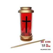 Solar Lights Outdoor Cross for
