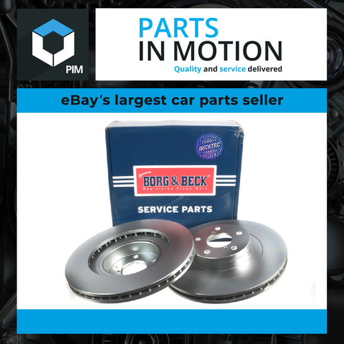 Brake discs pair vented - 2x,