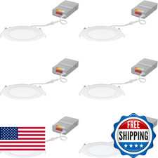 Juno 6" LED Recessed Wafer