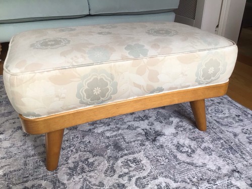 Ercol style footstool with - ercol,