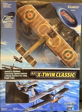 Silverlit (France) Very Rare RC Sopwith Camel Polystyrene Biplane Aircraft