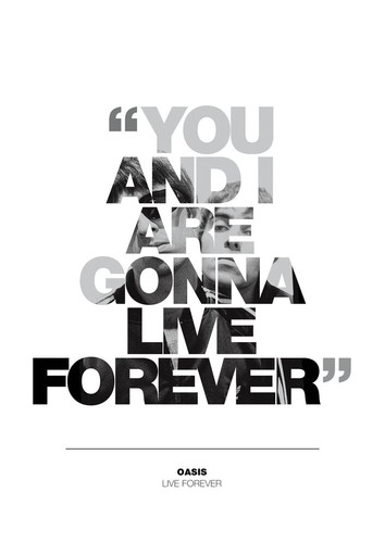 Oasis print liam - oasis,