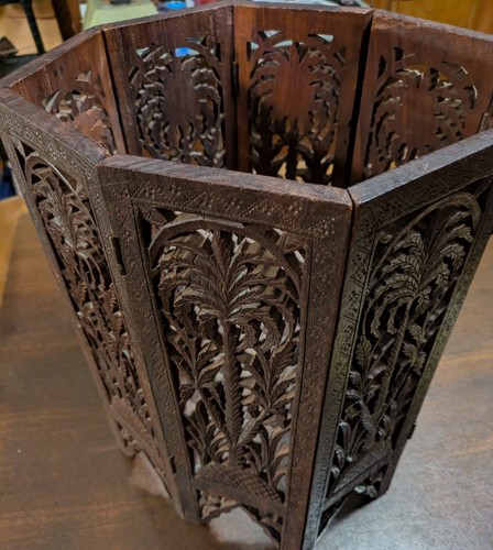 Vtg anglo indian - anglo, carved